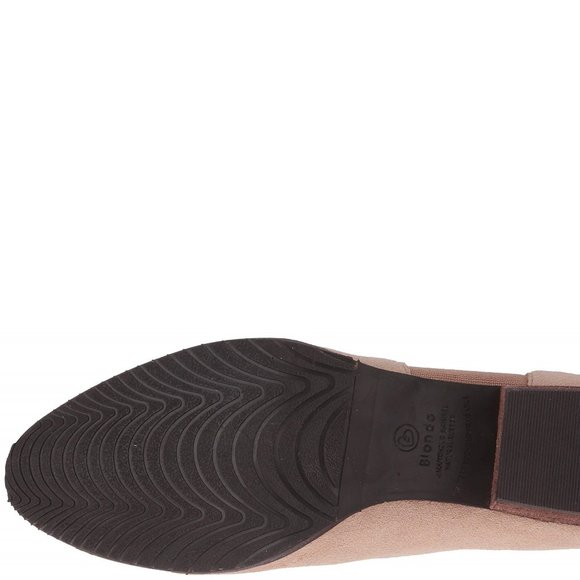 Blondo IZZYS Suede, Cut Out Block Heel Bootie NIB - Picture 7 of 7